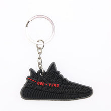 Load image into Gallery viewer, Mini Silicone BOOST 350 V2 Shoes Keychain Bag Charm Woman Men Kids Key Ring Key Holder Gift SPLY-350 Chic Sneaker Keychain
